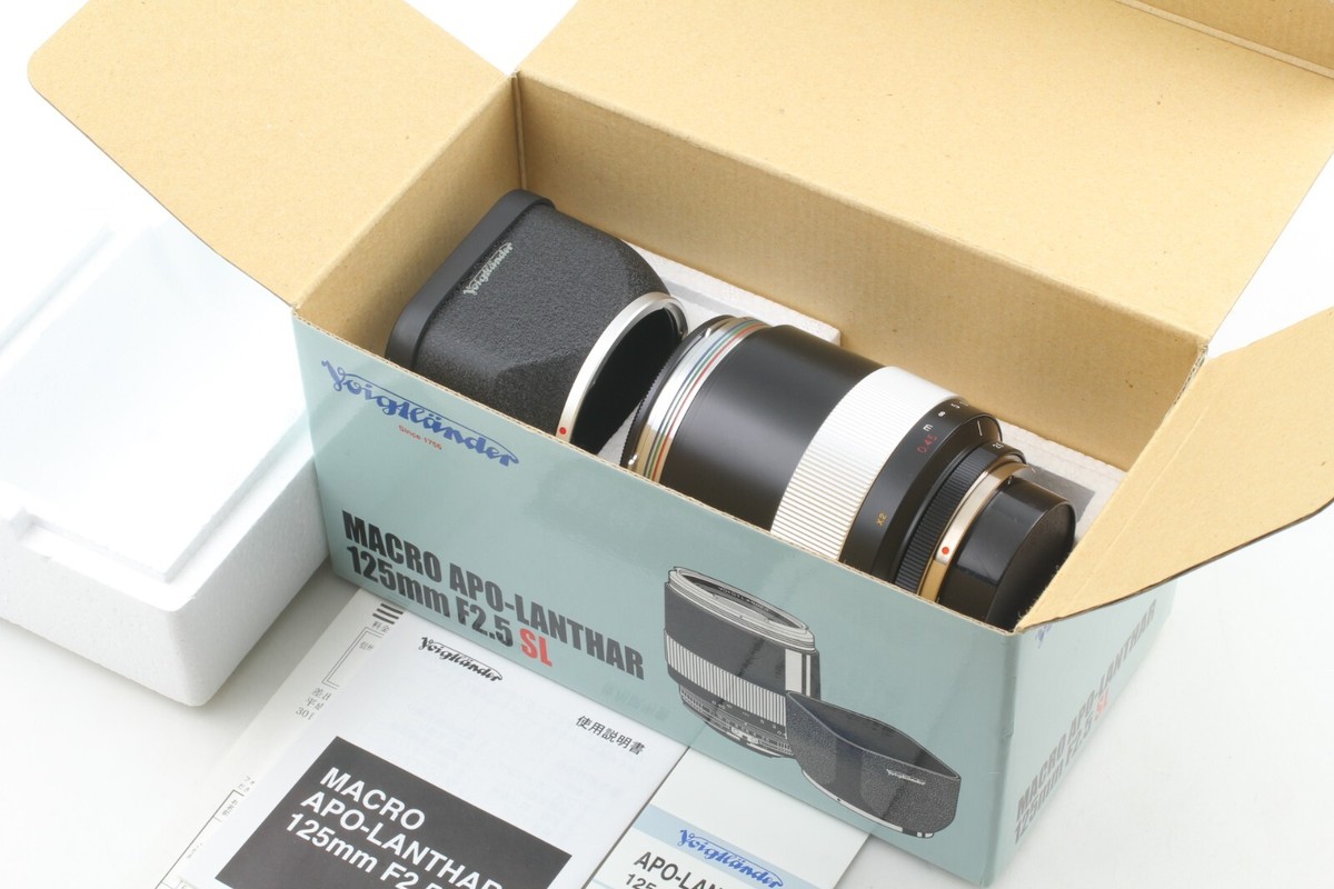 ALMOST UNUSED Boxed ] Voigtlander MACRO APO-LANTHAR 125mm f2.5 SL