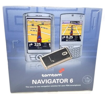 New Tomtom Navigator 6 GPS Receiver for PDA & Smartphone. Free Shipping.
