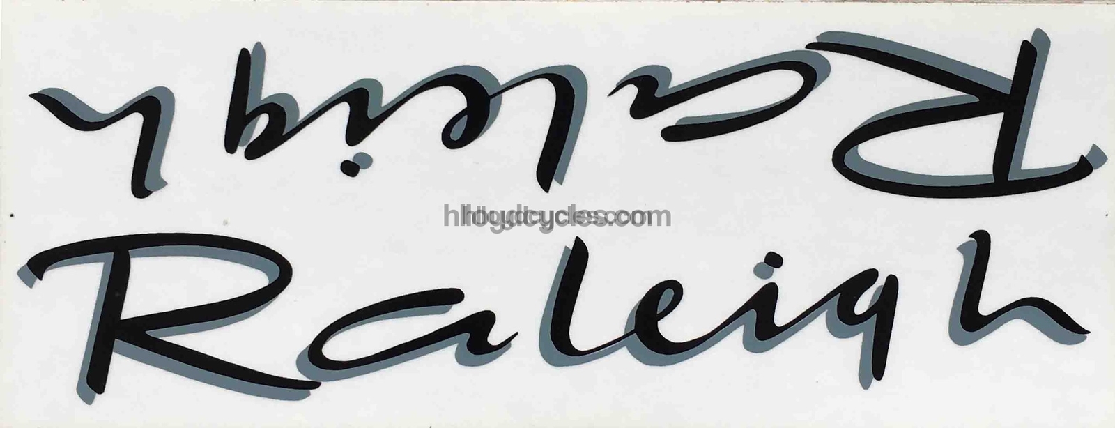 Buy Raleigh downtube decals NOS at H Lloyd Cycles for only £7.50