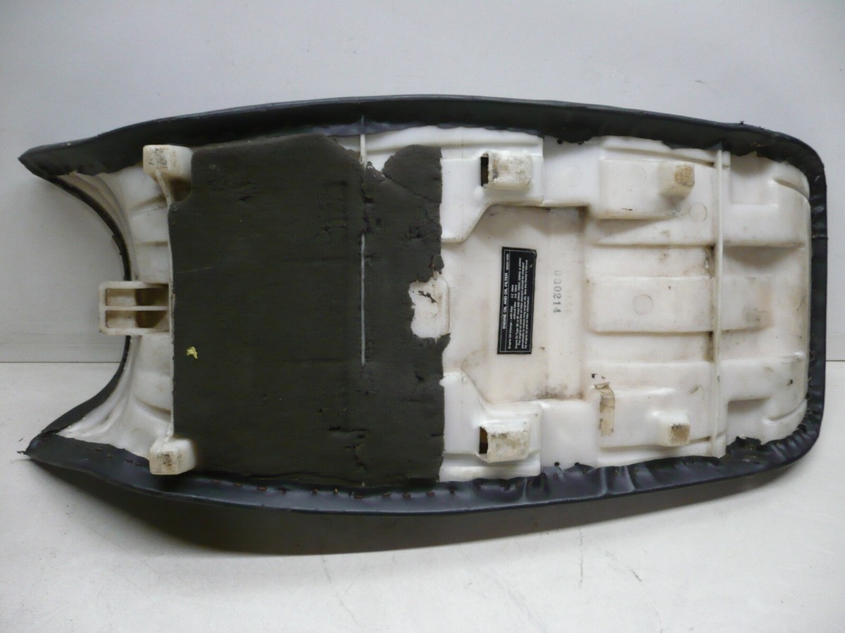 KAWASAKI 90-93 ZX600D ZX600 D ZX-6 SEAT OEM BLACK | eBay