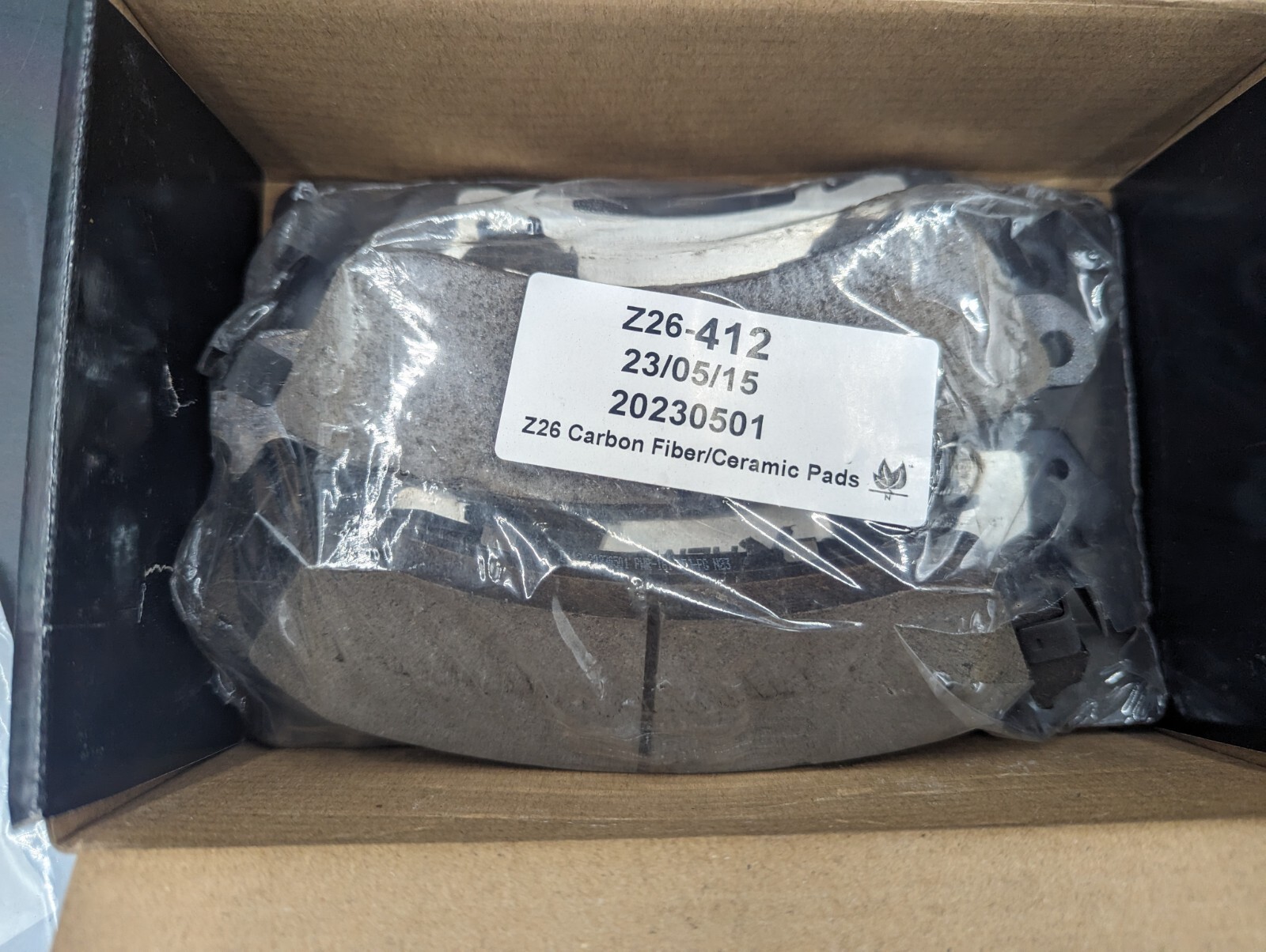 Power Stop Z26 Street Warrior Carbon FiberCeramic Brake Pad Z26412 eBay