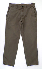 Marks  Spencer North Coast Men's Casual Chino Pants 32 28 Olive