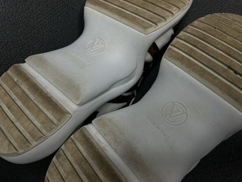 Sneakers Louis Vuitton Archlight bianche monogramma taglia 37,5 - Foto 14 di 14