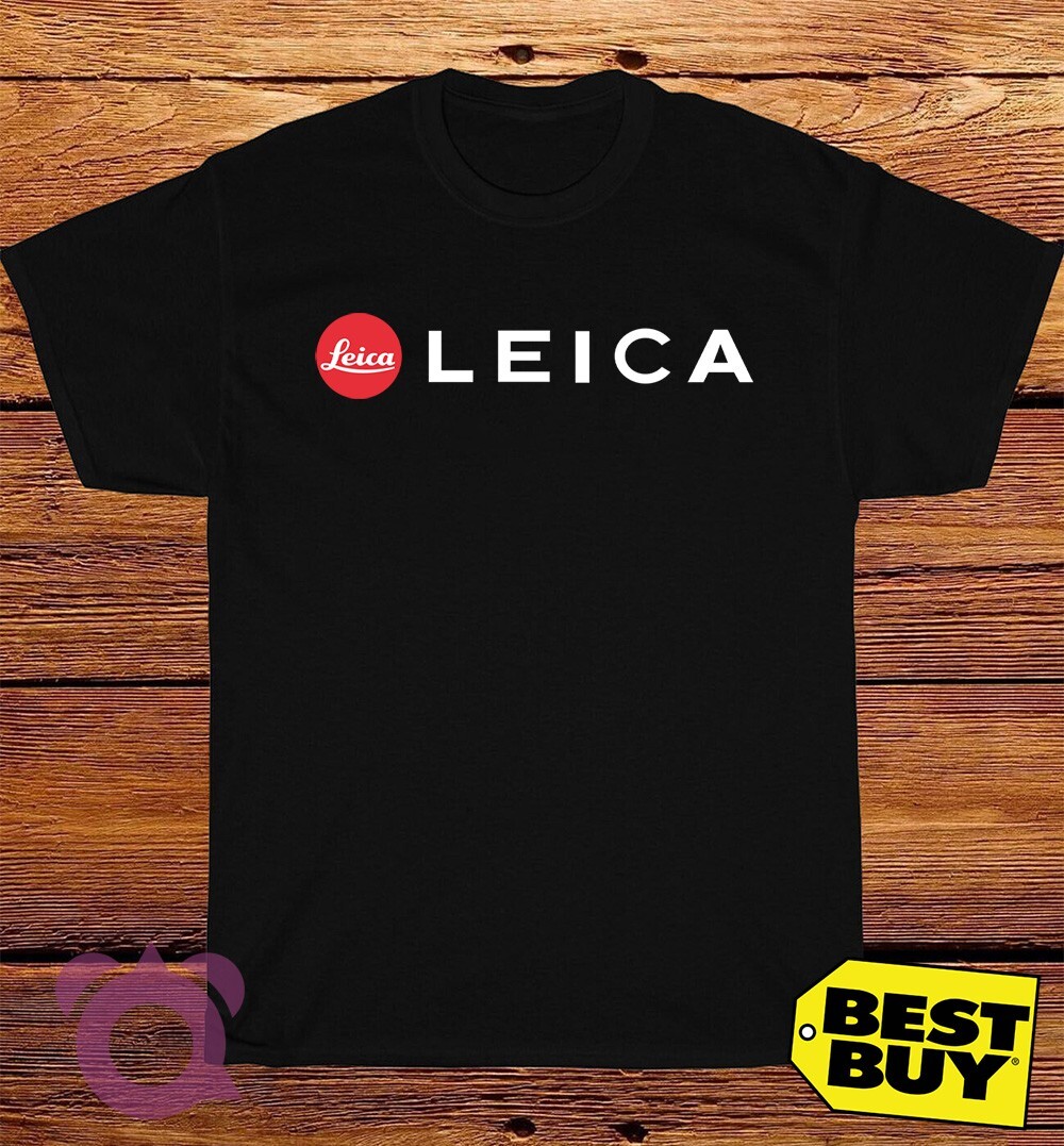New Tshirt Leica Camera Logo American Funny T-Shirt Made In USA Size S to 5XL