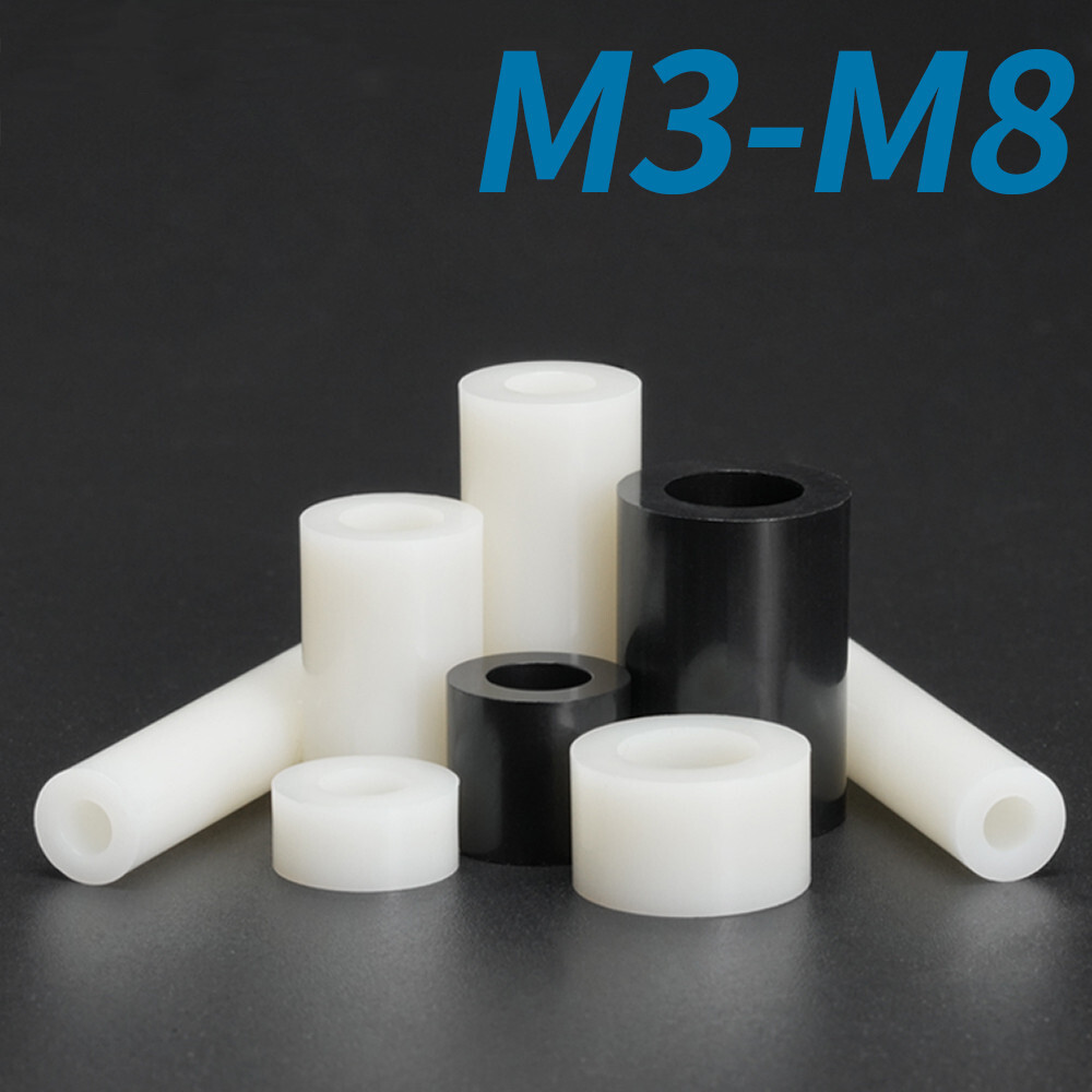 pcb board spacer M3 Non-Threaded Nylon ABS Round Hollow Standoff