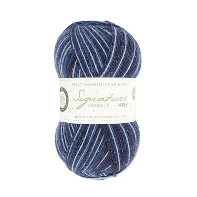Silent Night Sparkle (905) WYS Signature 4-lagige Garnwolle 100g