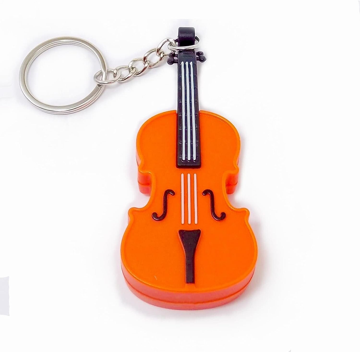 MunnyGrubbers World's Smallest Violin Toy Keychain Playable with