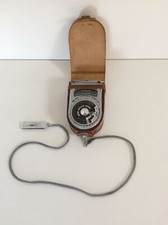 Vintage Sekonic Seiko Leader Type L-VI Light Exposure Meter Leather Case L-6