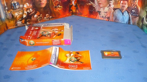 gameboy ADVANCE ROLAND GARROS 2002 COMPLET