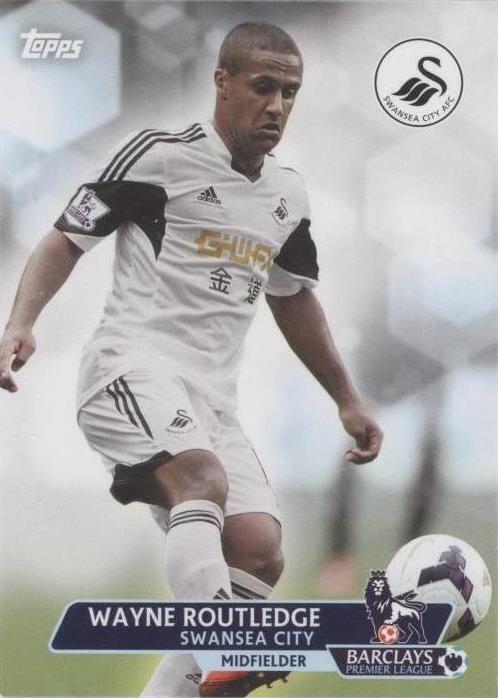 Wayne Routledge Drawing 2013 Topps English Premier Gold - Wayne Routledge #83 for sale online ...