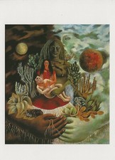 Postcard Frido Kahlo "The Love Embrace of Universe, the Earth..." 1949 MINT
