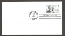 US SC # 3545 James Madison FDC. Ready For Cachet.
