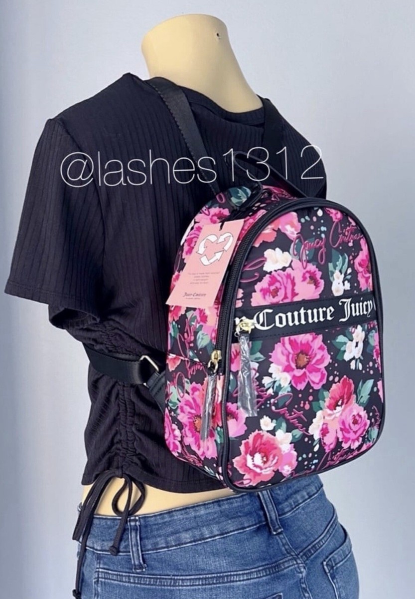 JUICY COUTURE Bag Our Zips Say It All Backpack - Black  display picture 3