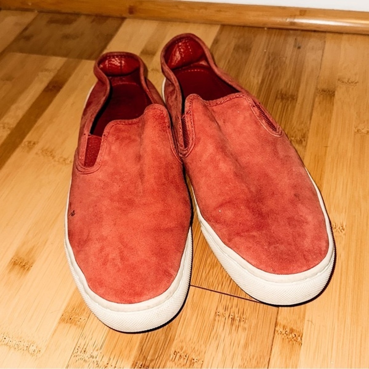 NWOB TORY BURCH Jesse Slip-On Suede Sneaker Flat size 6.5 Tory Burch Jesse Slip On Sneakers Sie 9.5 Suede | eBay main image 3