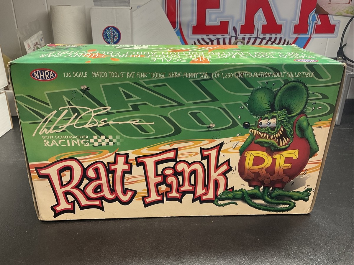 NHRA Matco Tools Rat Fink Whit Bazemore Dodge Funny Car Matco