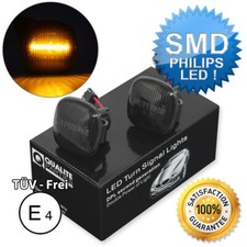 2x OEM SEITENBLINKER LED BLINKER FÜR AUDI A3 A4 A8 IBIZA FABIA OCTAVIA SCHWARZ