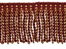 Bullion Fringe Trim with Knitted Header, Color 1253 5 Yards 
