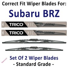 Wiper Blades 2-Pack Standard Wipers - fit 2013+ Subaru BRZ - 30221/200
