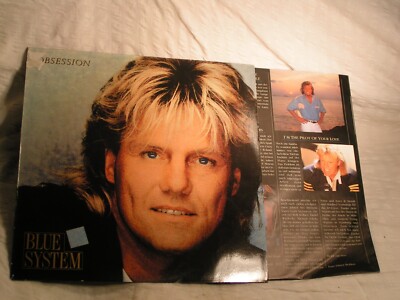 BLUE SYSTEM   -  OBSESSION !! ( LP ) * 1. D-Pressung * VINYL NEAR MINT *