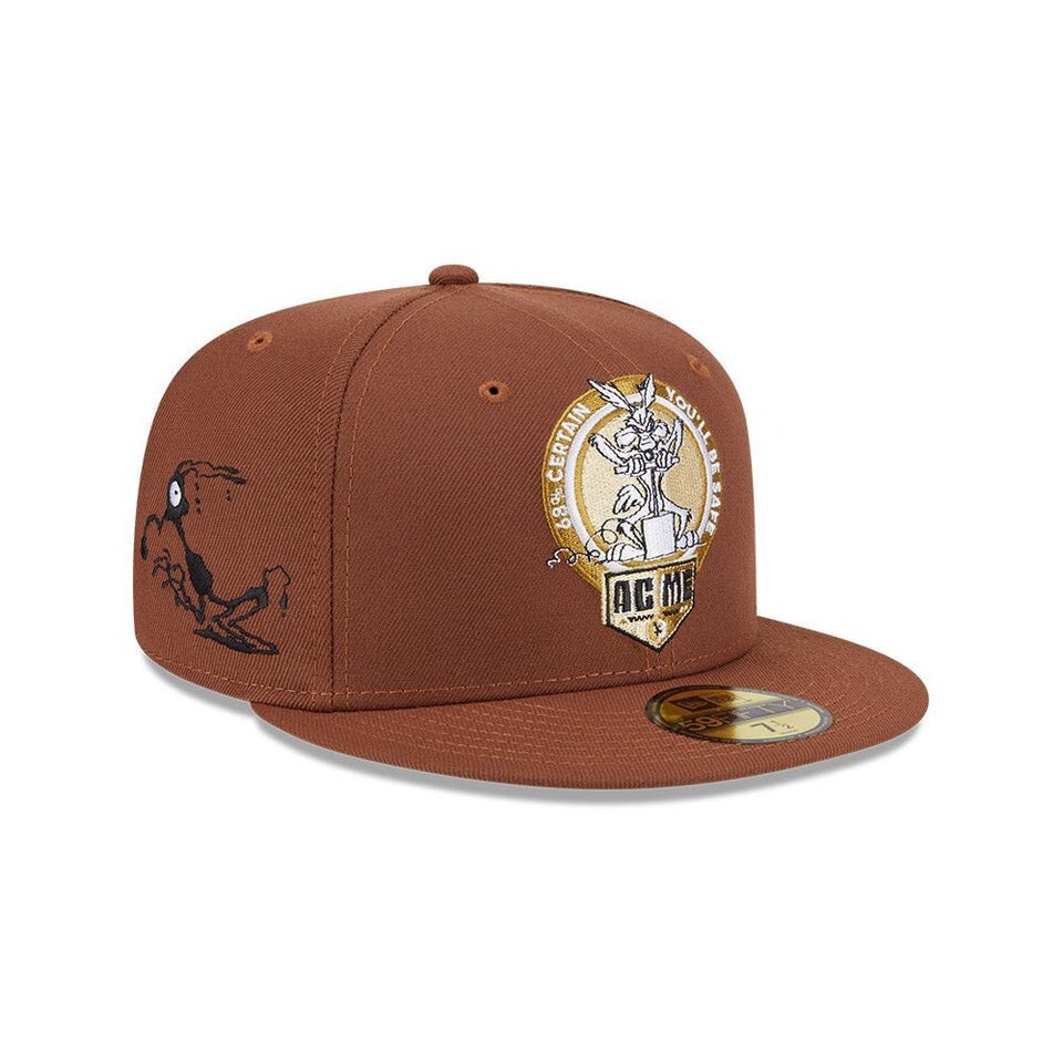 New Era 59FIFTY Looney Tunes Wiley Coyote Collabo Size 7 1/4
