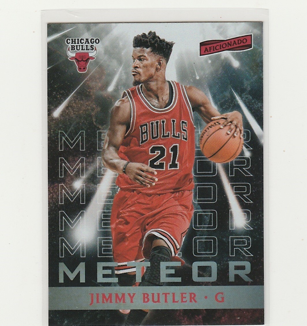 JIMMY BUTLER 2016-17 AFICIONADO METEOR CASE HIT SP #10 INSERT FOIL