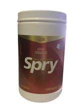 Spry Dental Defense System Natural Cinnamon Sweetened w/ Xylitol 550 PCS.