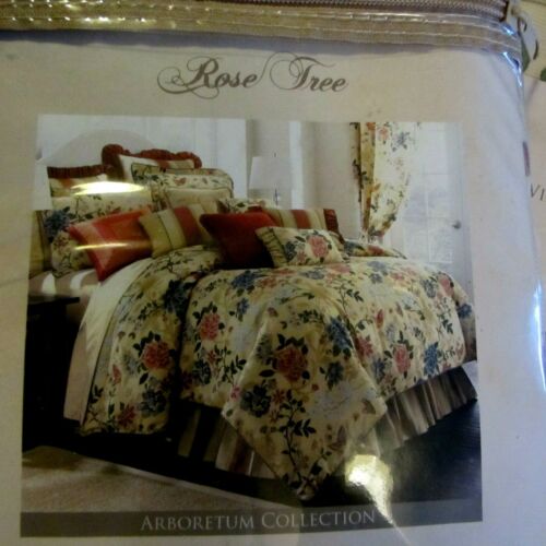 LOT OF 2 ROSE TREE ARBORETUM WINDOW VALENCES--14" x 80" BRAND NEW - Picture 5 of 7