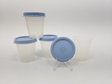 Vintage Tupperware Mini-Midget 2oz Snack Containers Set Of 4 NOS