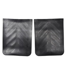Mud Flaps 24x 30 Semi Truck Trailer Heavy Duty Rubber 1 Pair Black Mud Flaps 24x 30 Semi Truck Trailer Heavy Duty Rubber 1 Pair Black