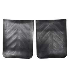 Mud Flaps 24"x 30" Semi Truck Trailer Heavy Duty Rubber 1 Pair Black