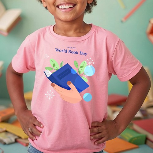 Boys And Girls Happy World Book Day T-Shirts Tee Costume Outfits Apparel #WBD - Picture 8 of 35