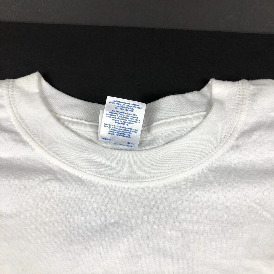 The Grateful Dead Shirt Men's Extra Extra Large White This Is Your Brain On Hugs - Image 4 of 4