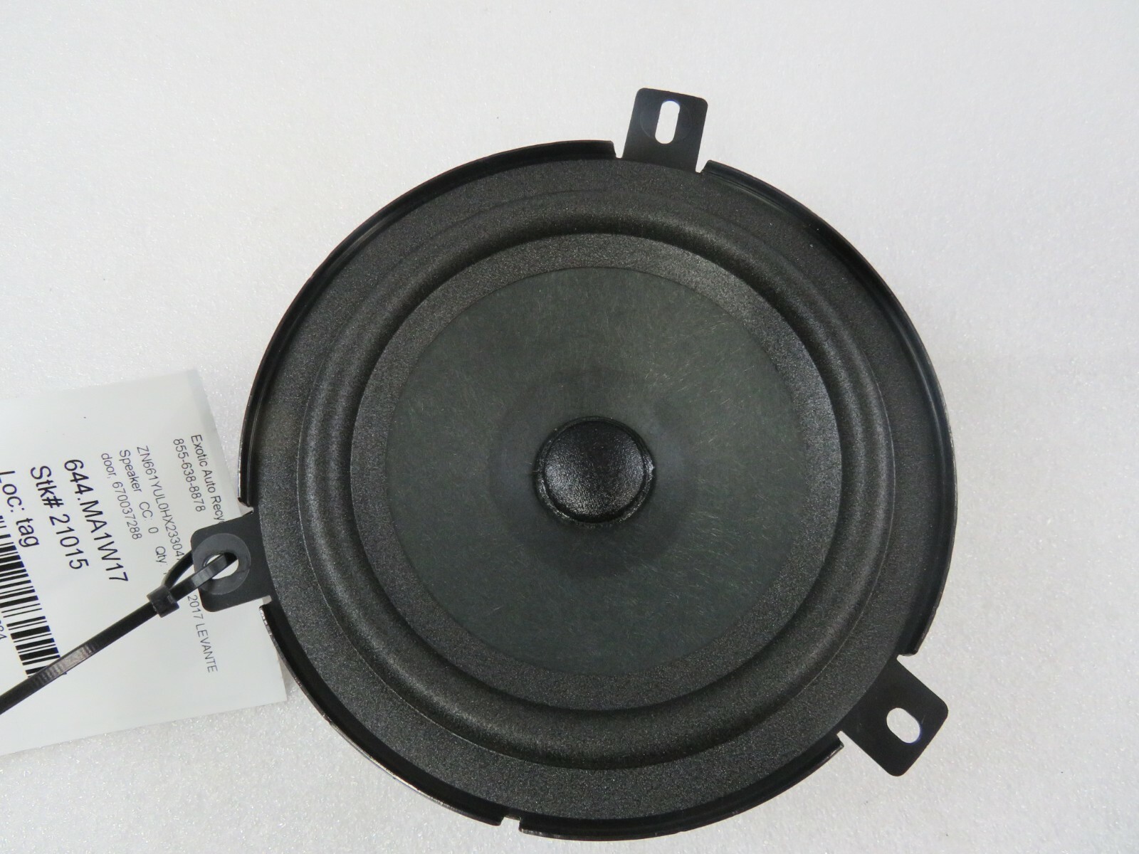 Maserati Levante, Door Speaker, Used, P/N 670037288