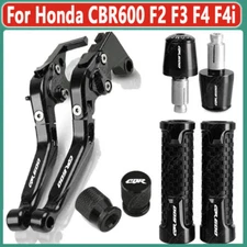 4PCS-Motorcycle Brake Clutch Levers Handle Grips For Honda CBR600 F2 F3 F4 F4i