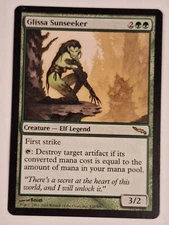 Glissa Sunseeker - Mirrodin - Magic the Gathering MTG Nice!