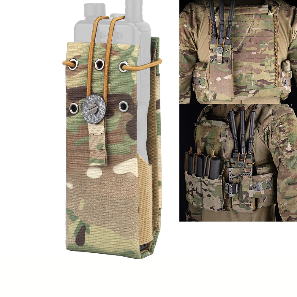 Tactical Airsoft Universal Radio Pouch MPU5 PRC163 152 148 Holder