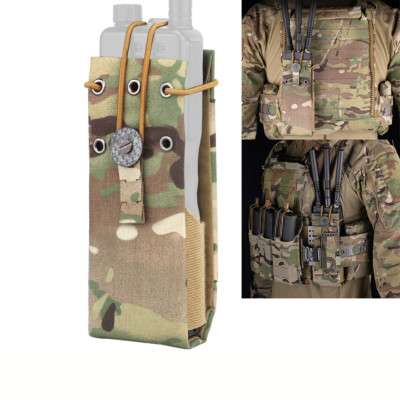 Tactical Airsoft Universal Radio Pouch MPU5 PRC163 152 148 Holder Bag FC Style