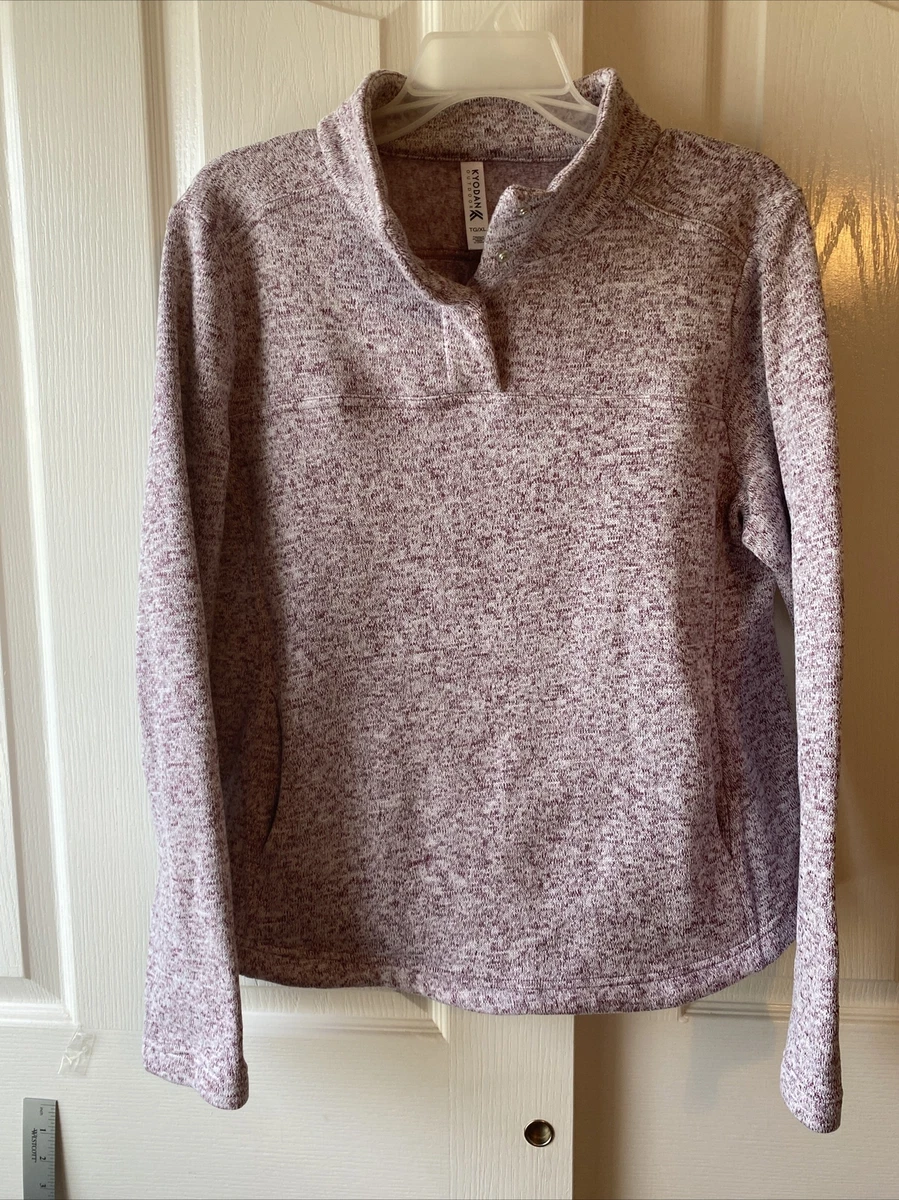 Kyodan Outdoor Pullover Sweater Muted Burgundy Size XL