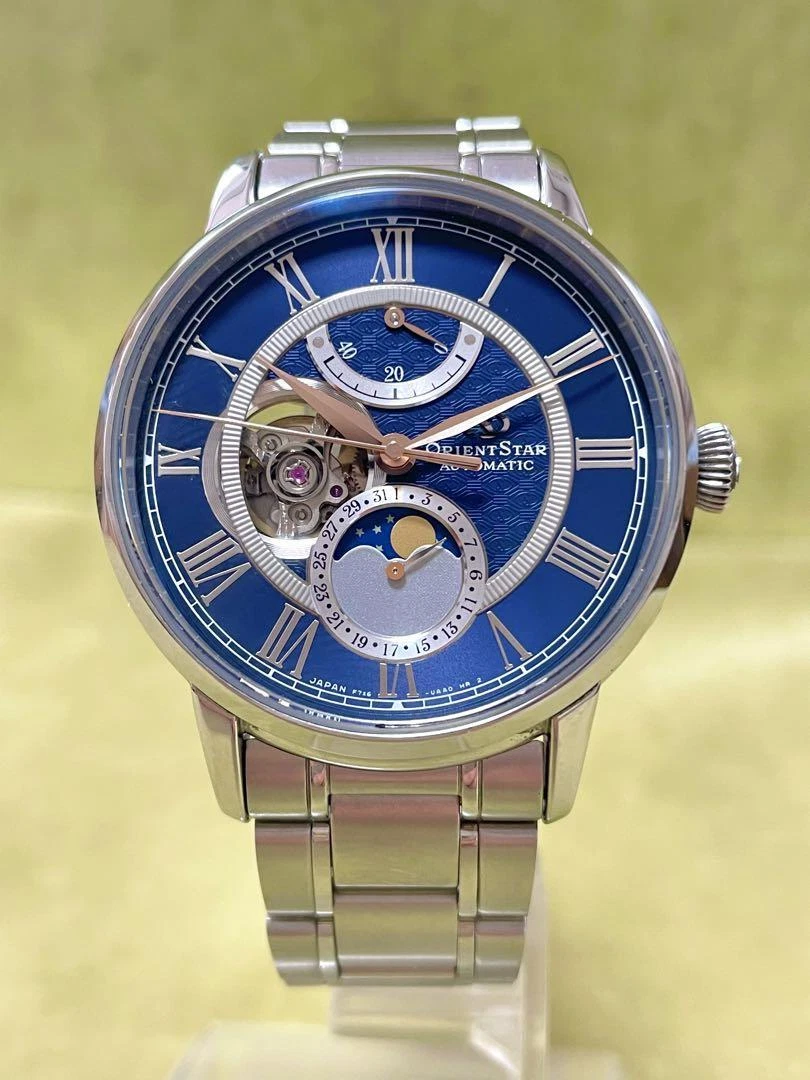 Orient Star Moonphase Rk-Am0011L | eBay