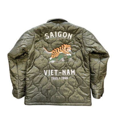 ジャケット・アウター XLARGE / TIGER EMBROIDERY VIETNAM JACKET XLARGE TIGER EMBROIDERY VIETNAM JACKET XLARGE - TIGER EMBROIDERY