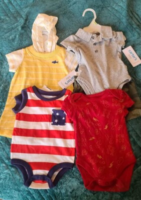 Carter's Boys 3mo. 4 Summer Sets New w Tags [T17/11]