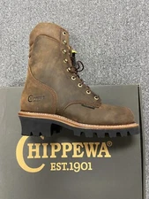 Chippewa 59405 12E 400gram Insulated Waterproof Super Logger Boot Steel Toe
