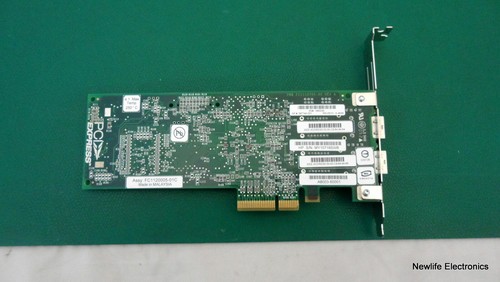 HP 397740-001 4Gb PCIe x4 Fiber Channel 2-port Host Bus Adapter A8003-60001 - Picture 2 of 4