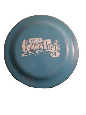 Vintage 1991 Frisbee Storz Company Picnic Blue Rare