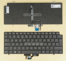 For DELL Latitude 7410 / 7410 2 in 1 Keyboard Backlit Brazil Portuguese Teclado
