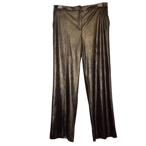 Joie Womens Pants Size 8 Black Gold 