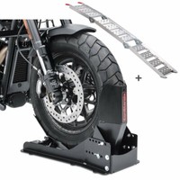 Set Motorradwippe + Auffahrrampe FüR Yamaha XVS 1300 A Midnight Star SW12