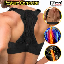 Posture Corrector Back Support Shoulder Brace Clavicle Belt Adjustable Men Women