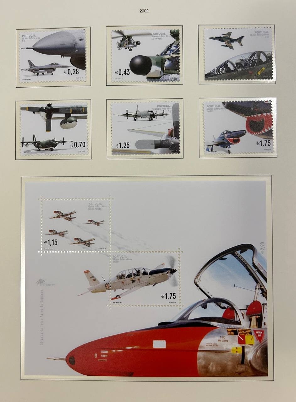 Portugal 2002 block+stamps Mi#bl.177+2595-2600 MNH CV=21$