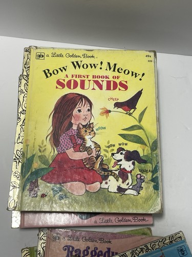 20 Little Golden Books vintage Lot- Varying Condit. See Pics Some Written On - Foto 13 di 24